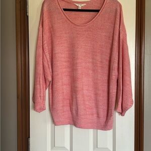 Soft Pink Crew Neck Sweater